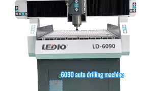 6090 auto drilling carving machine