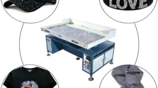 Rhinestone Shaking machine design shows