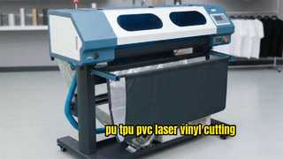 real customer shows laser cutting plotter cut pu tpu
